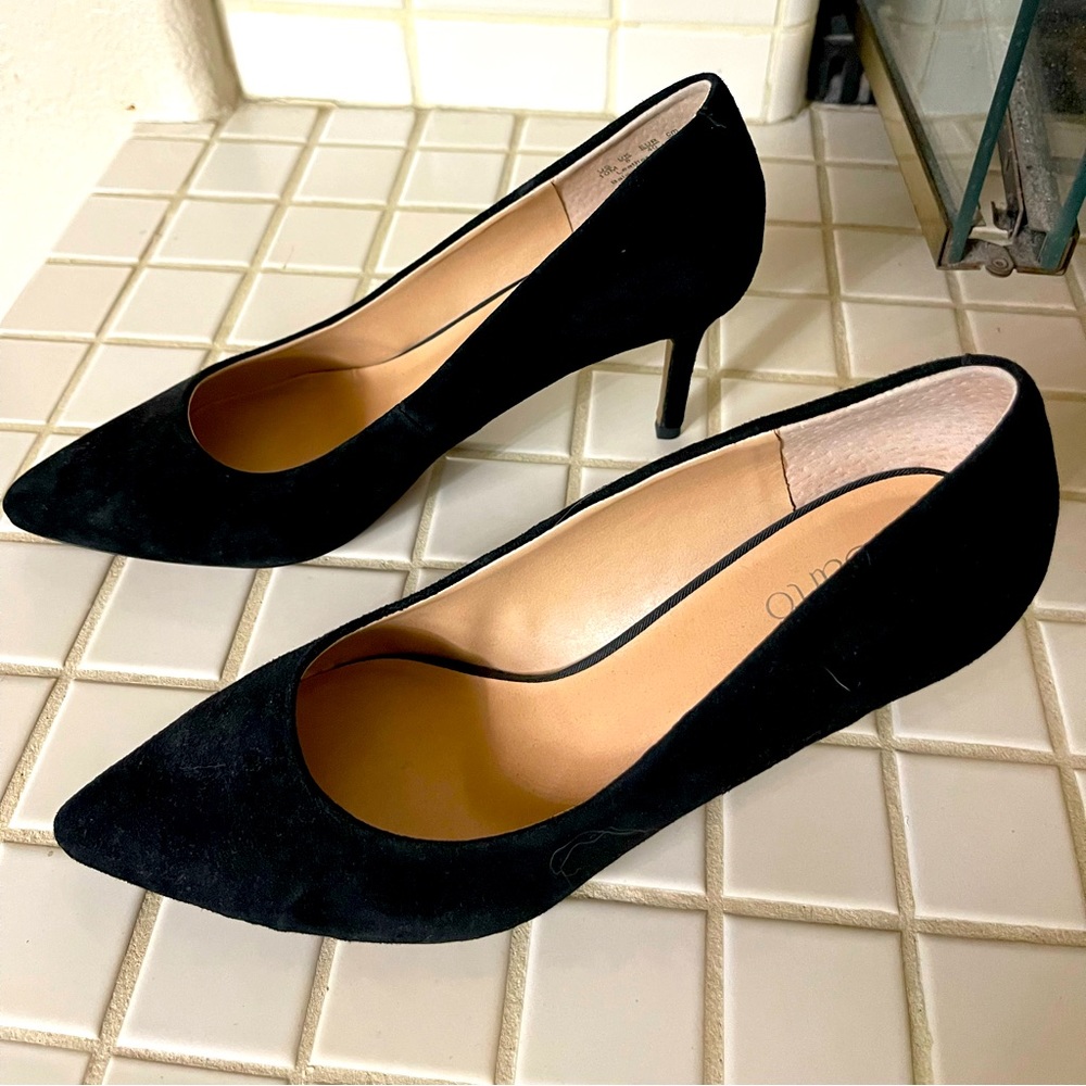 Franco Sarto Black low heels